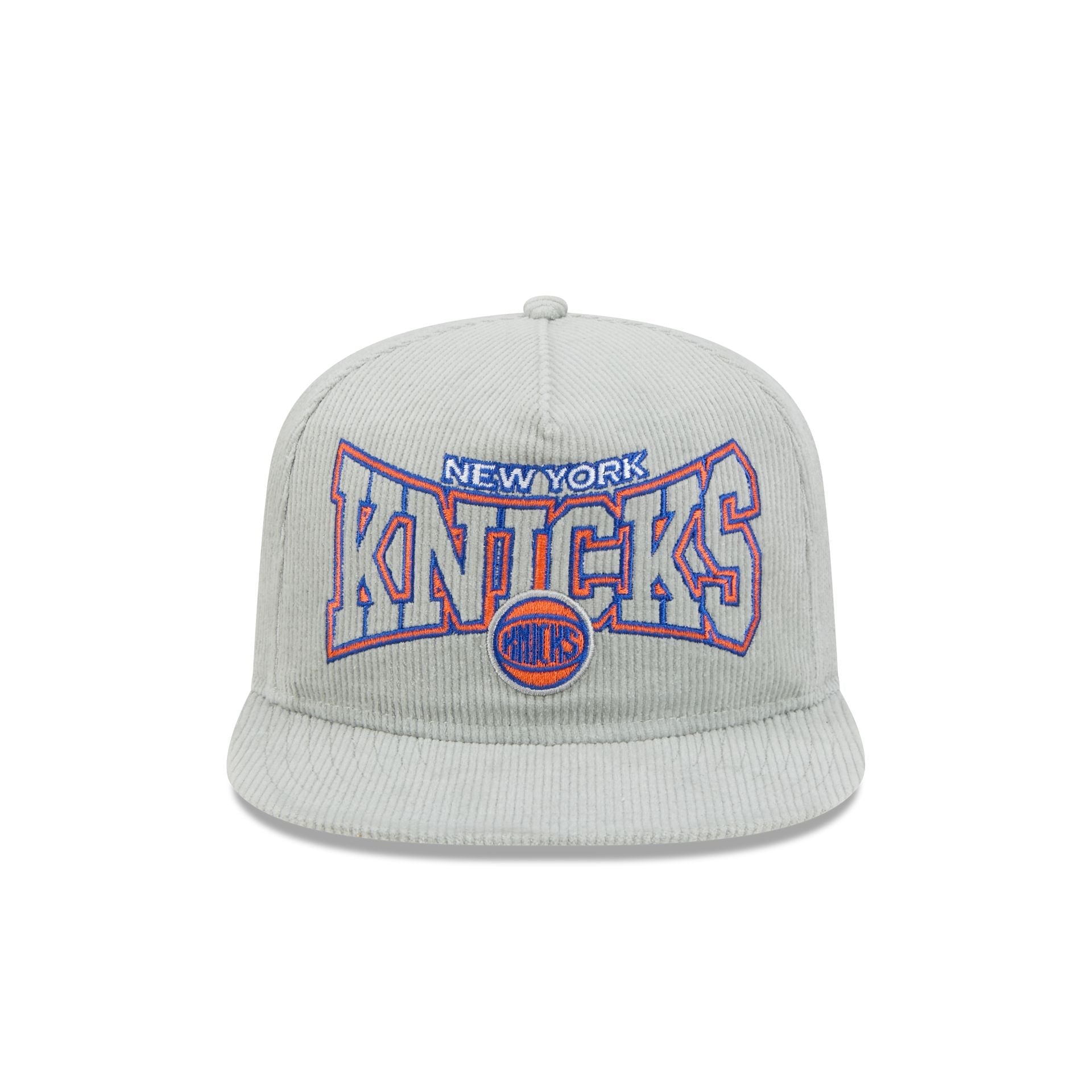New York Knicks Gray Cord Golfer Hat