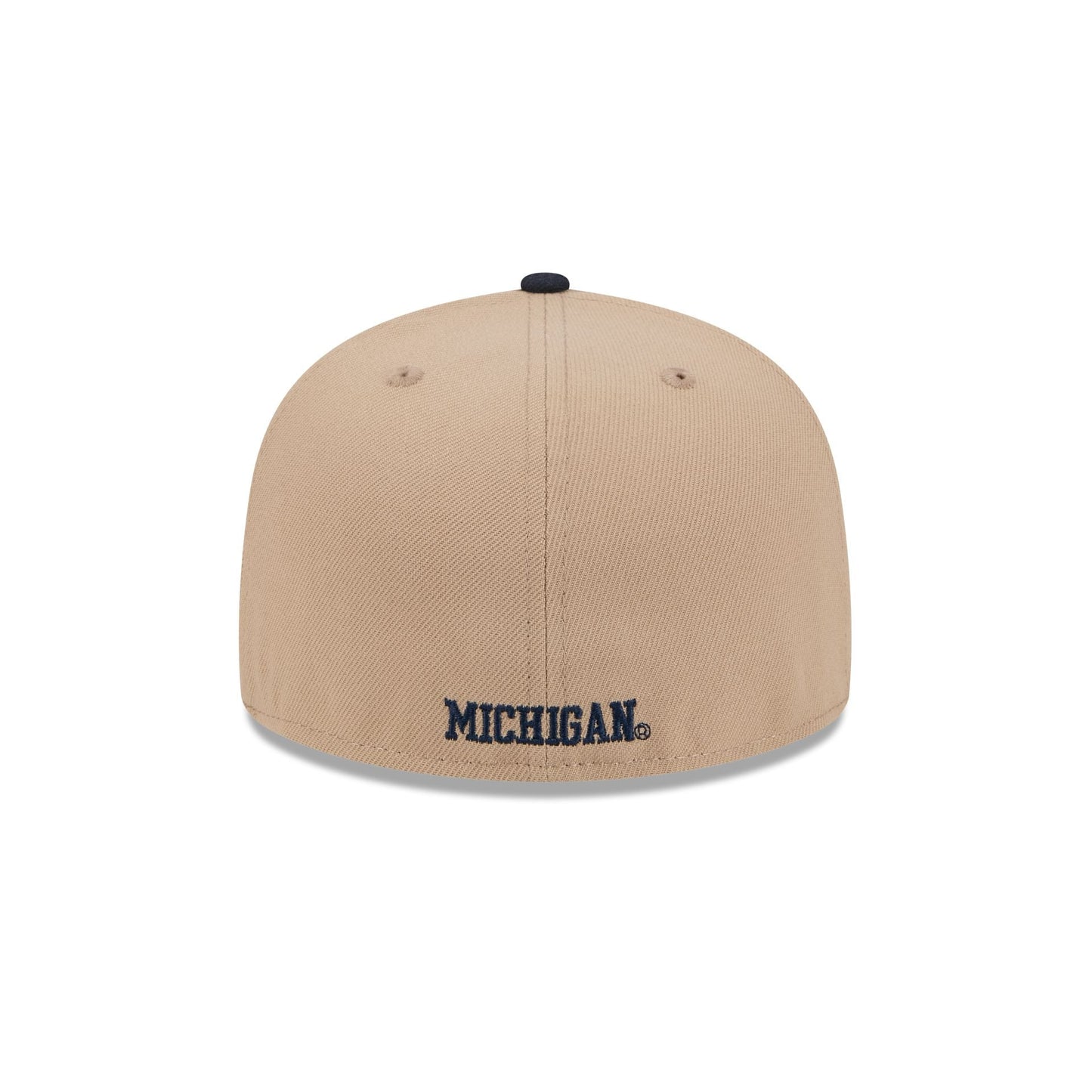 Michigan Wolverines Camel 59FIFTY Fitted Hat