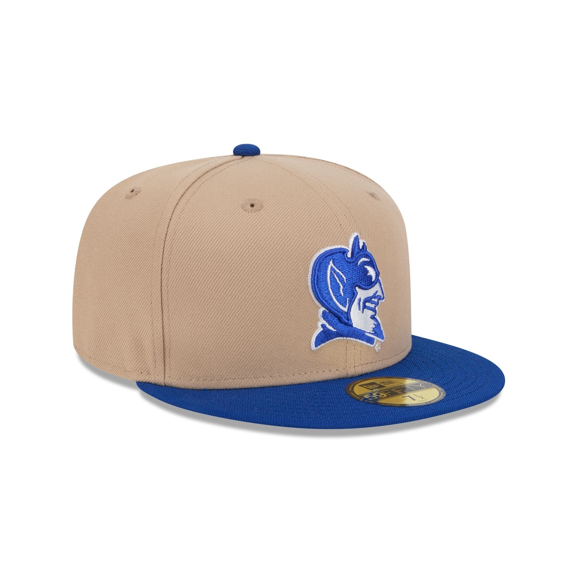 Duke Blue Devils Camel 59FIFTY Fitted Hat