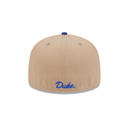 Duke Blue Devils Camel 59FIFTY Fitted Hat