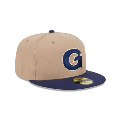 Georgetown Hoyas Camel 59FIFTY Fitted Hat