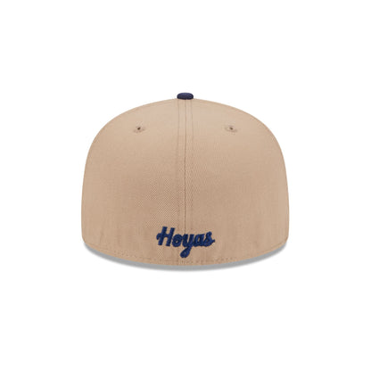 Georgetown Hoyas Camel 59FIFTY Fitted Hat