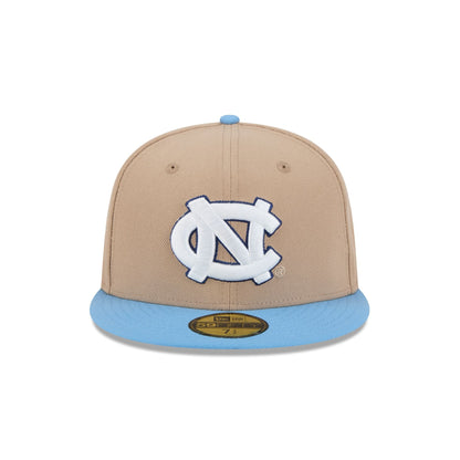 North Carolina Tar Heels Camel 59FIFTY Fitted Hat
