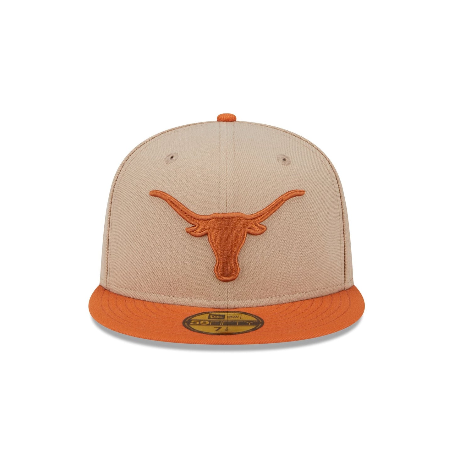 Texas Longhorns Camel 59FIFTY Fitted Hat