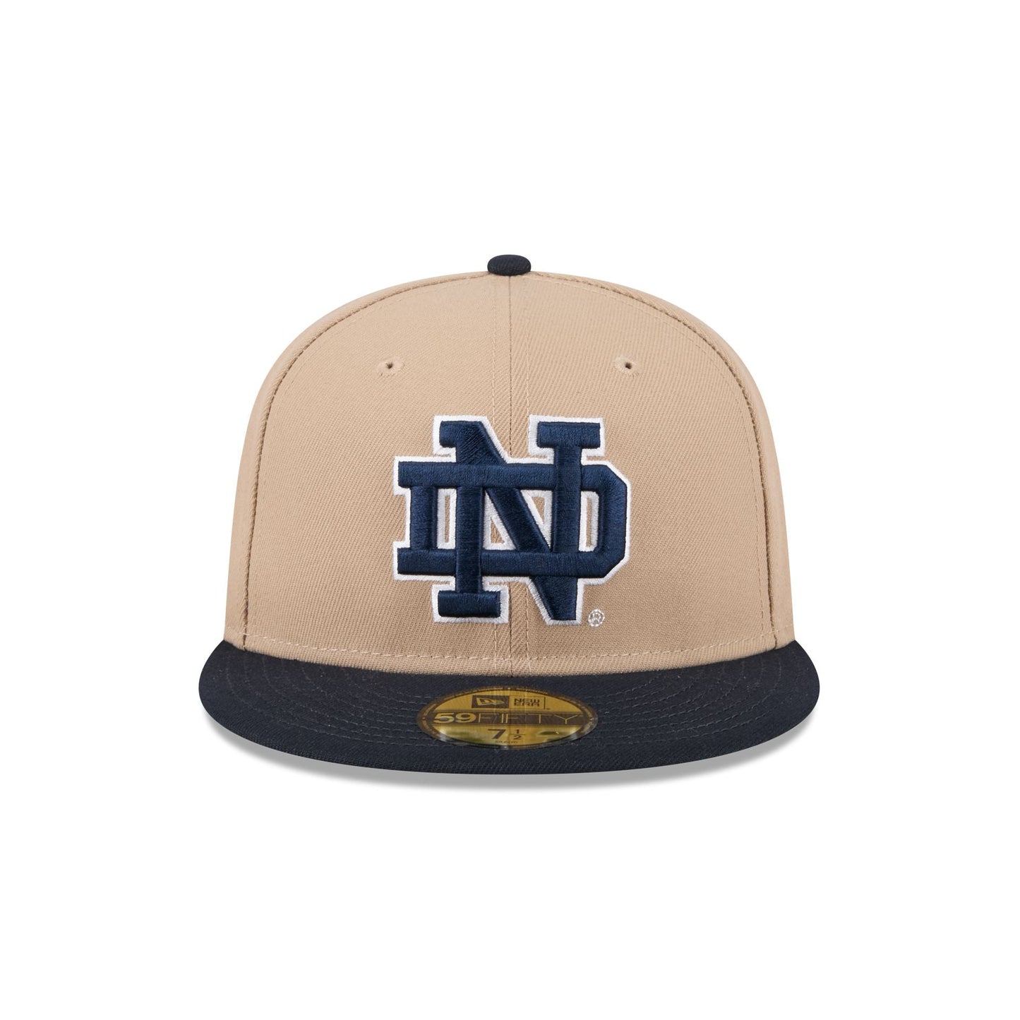 Notre Dame Fighting Irish Camel 59FIFTY Fitted Hat