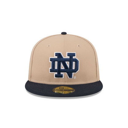 Notre Dame Fighting Irish Camel 59FIFTY Fitted Hat