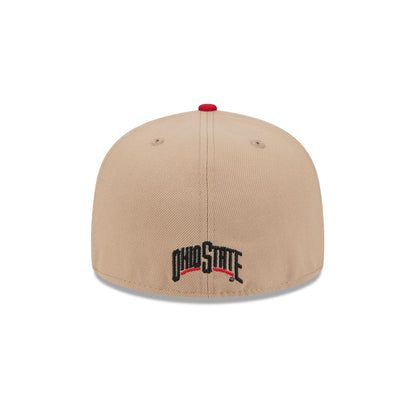 Ohio State Buckeyes Camel 59FIFTY Fitted Hat