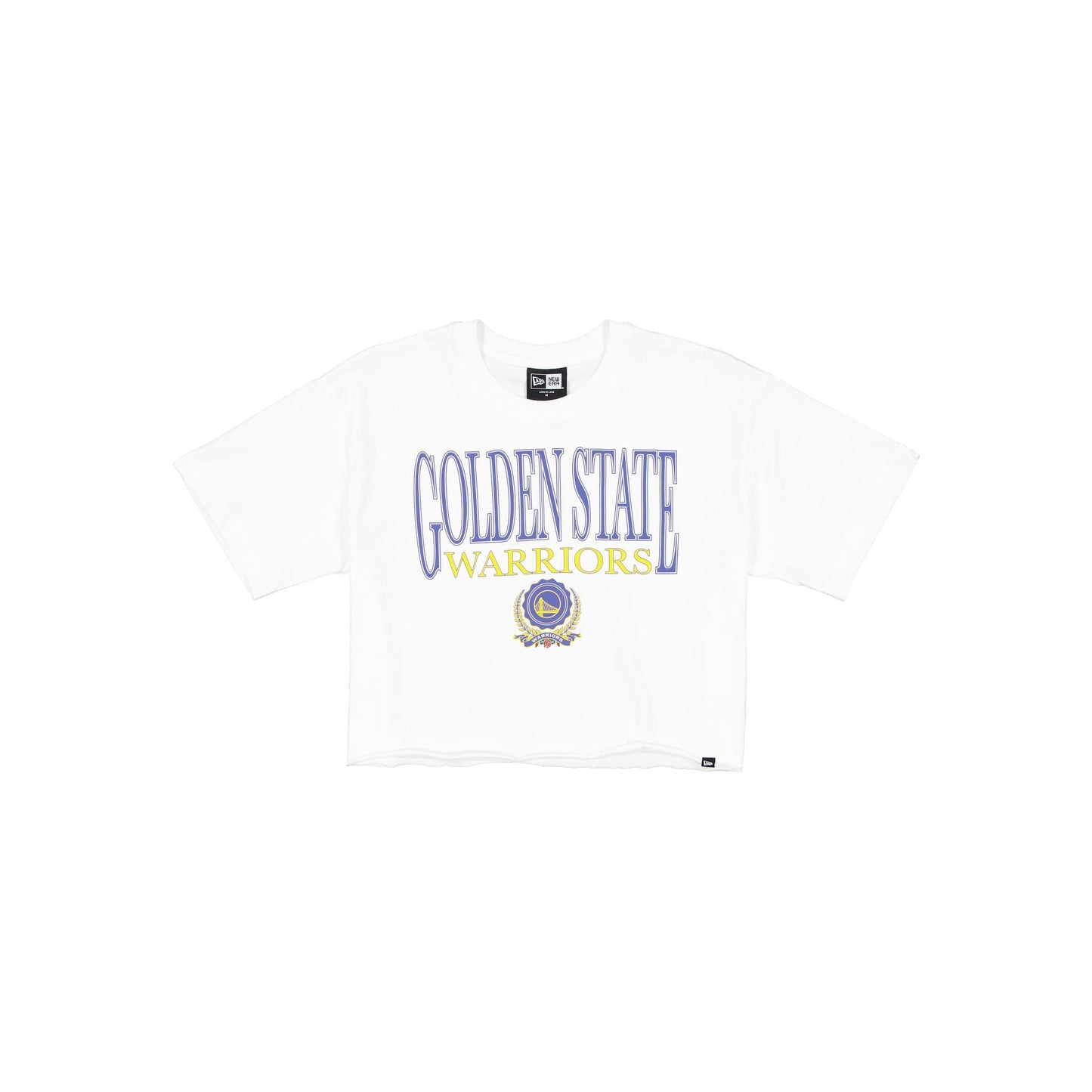 Golden State Warriors Throwback Prep Women's Cropped T-Shirt