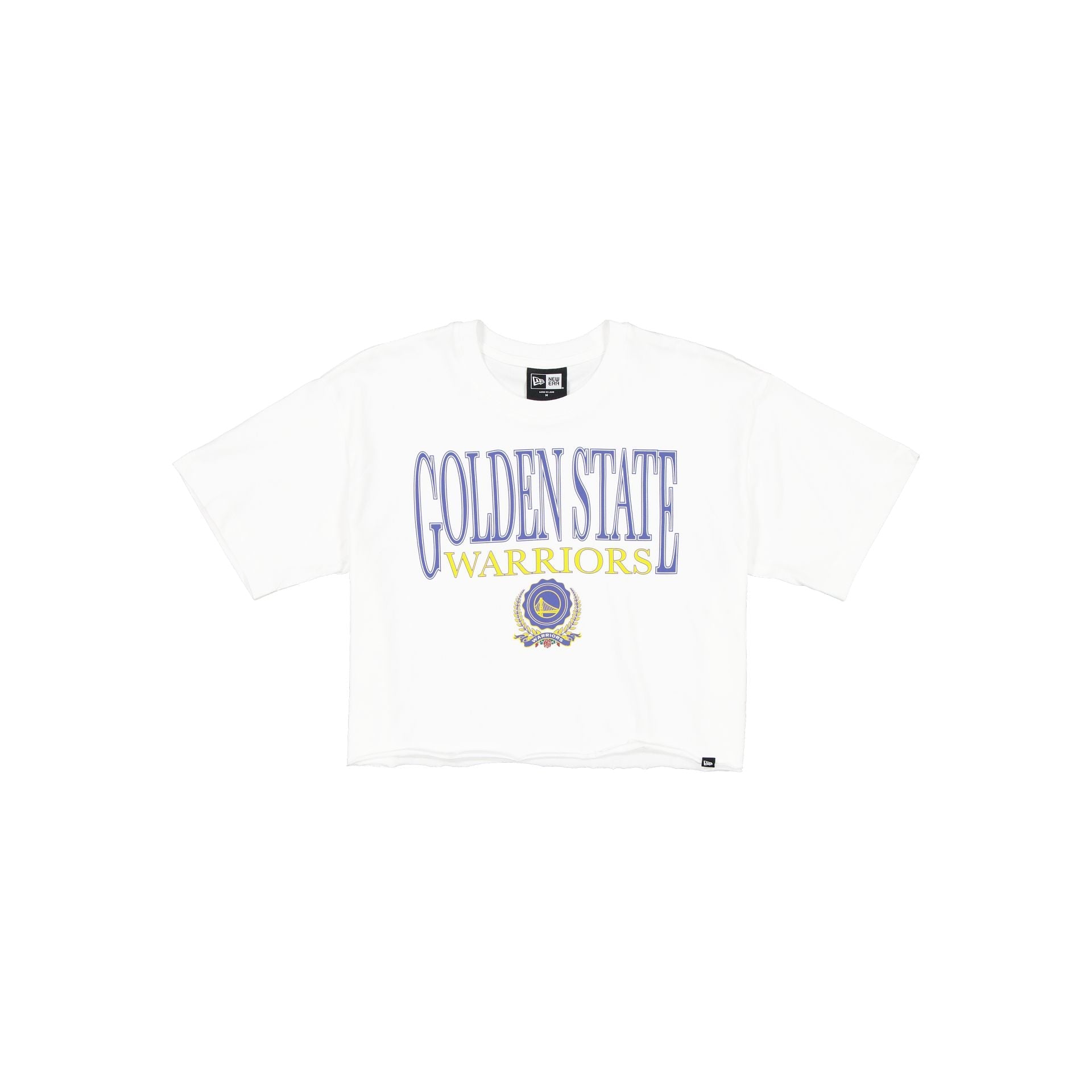 Golden State Warriors Throwback Prep Women's Cropped T-Shirt