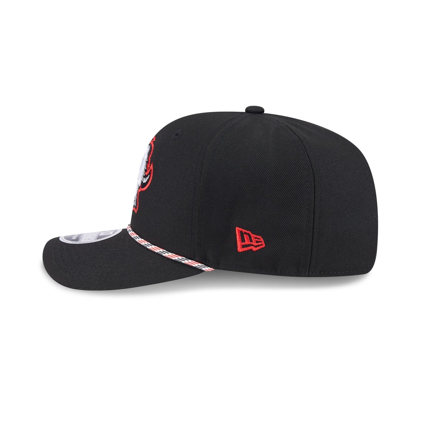Buffalo Sabres Multi Rope Black 9SEVENTY Stretch-Snap Hat