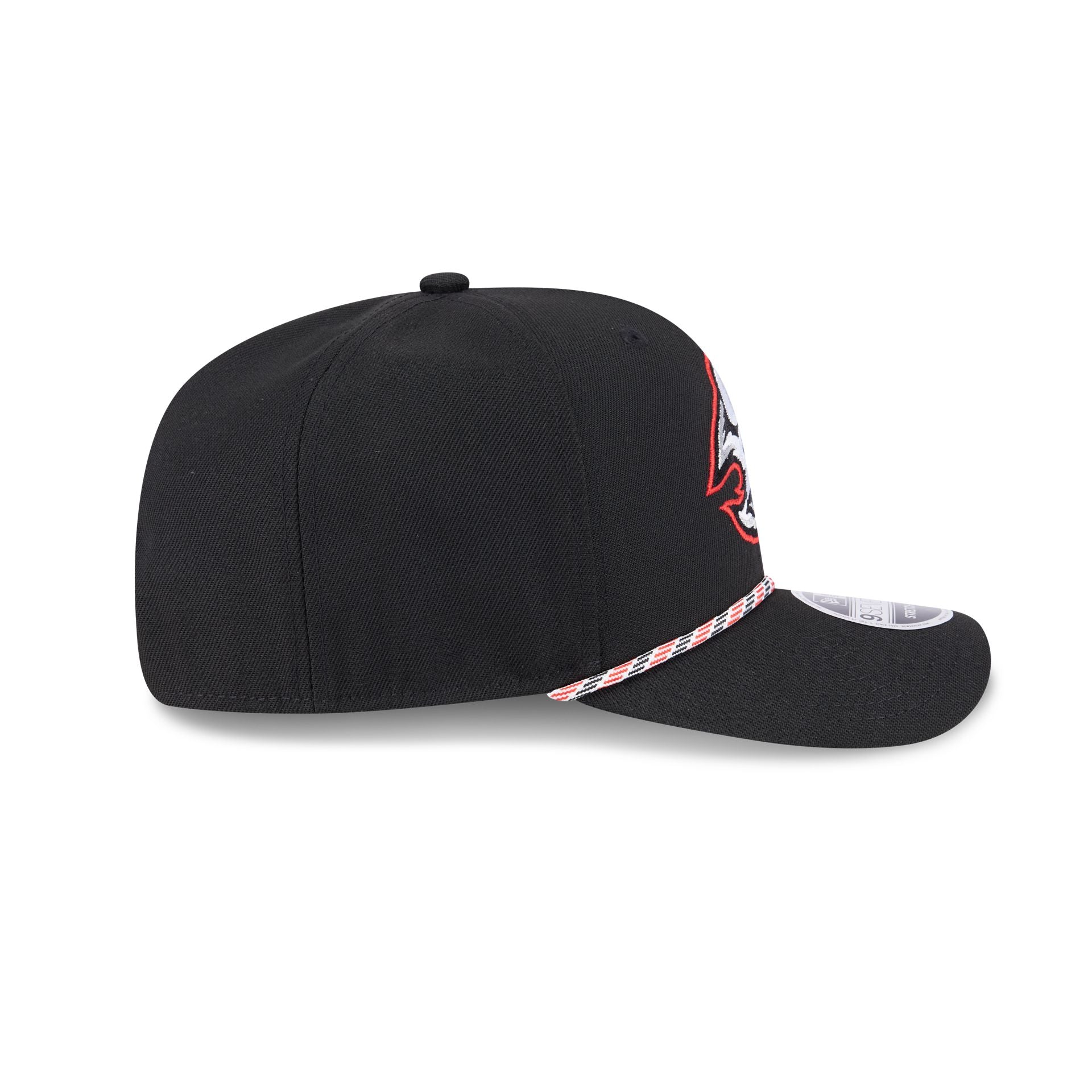 Buffalo Sabres Multi Rope Black 9SEVENTY Stretch-Snap Hat