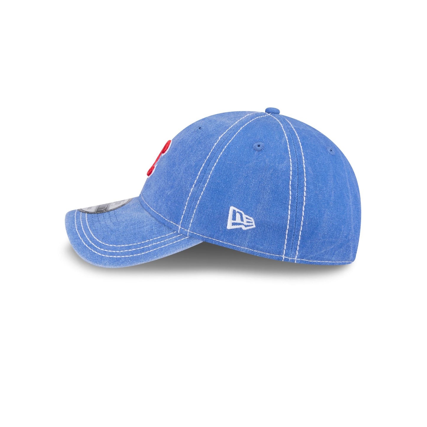 Chicago Cubs Washed Contrast 9TWENTY Adjustable Hat
