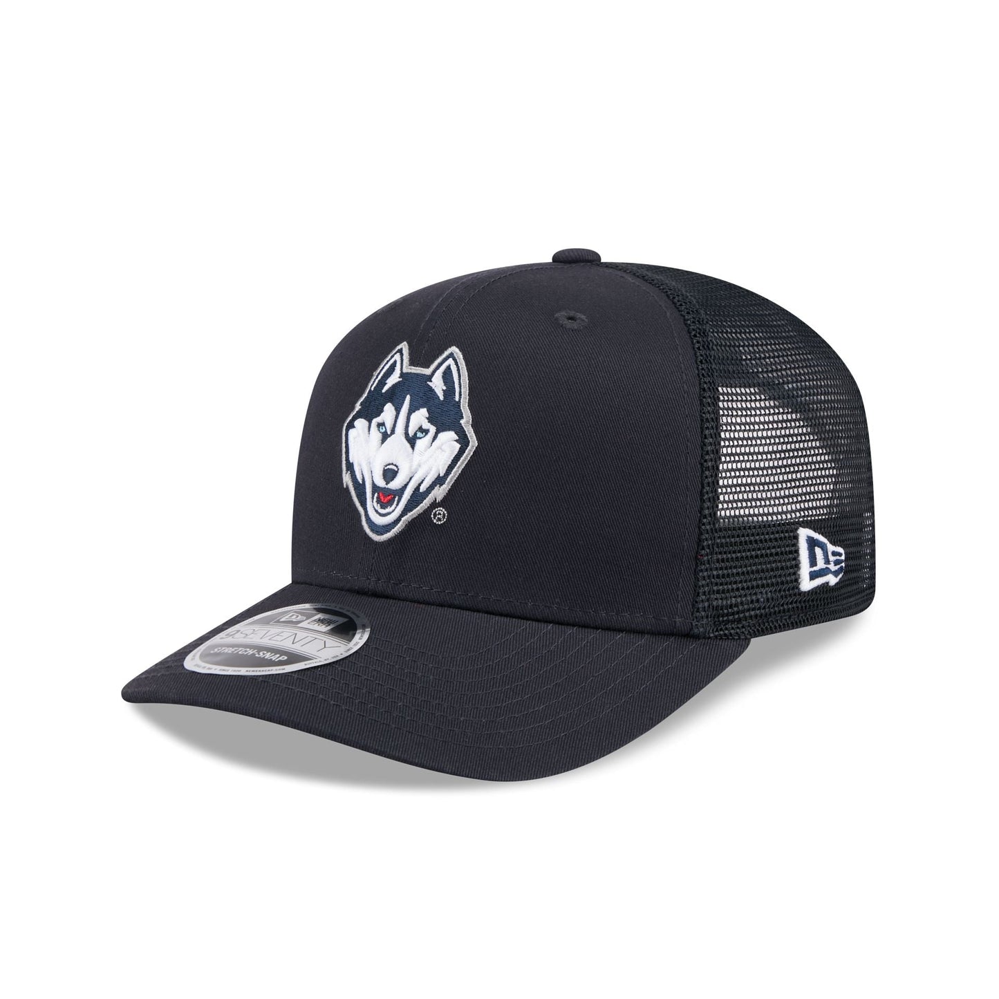 Connecticut Huskies Simple 9SEVENTY Trucker Hat