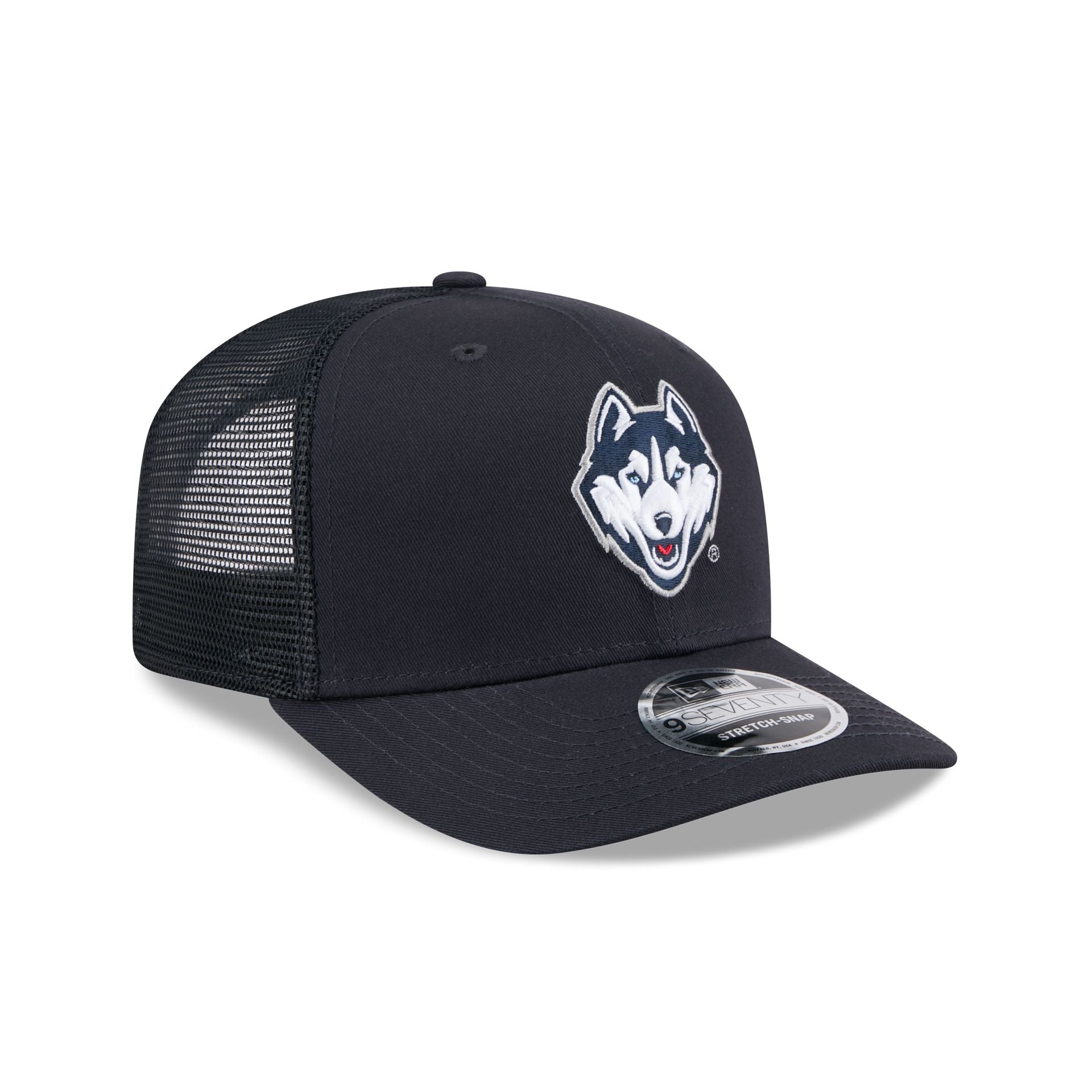 Connecticut Huskies Simple 9SEVENTY Trucker Hat
