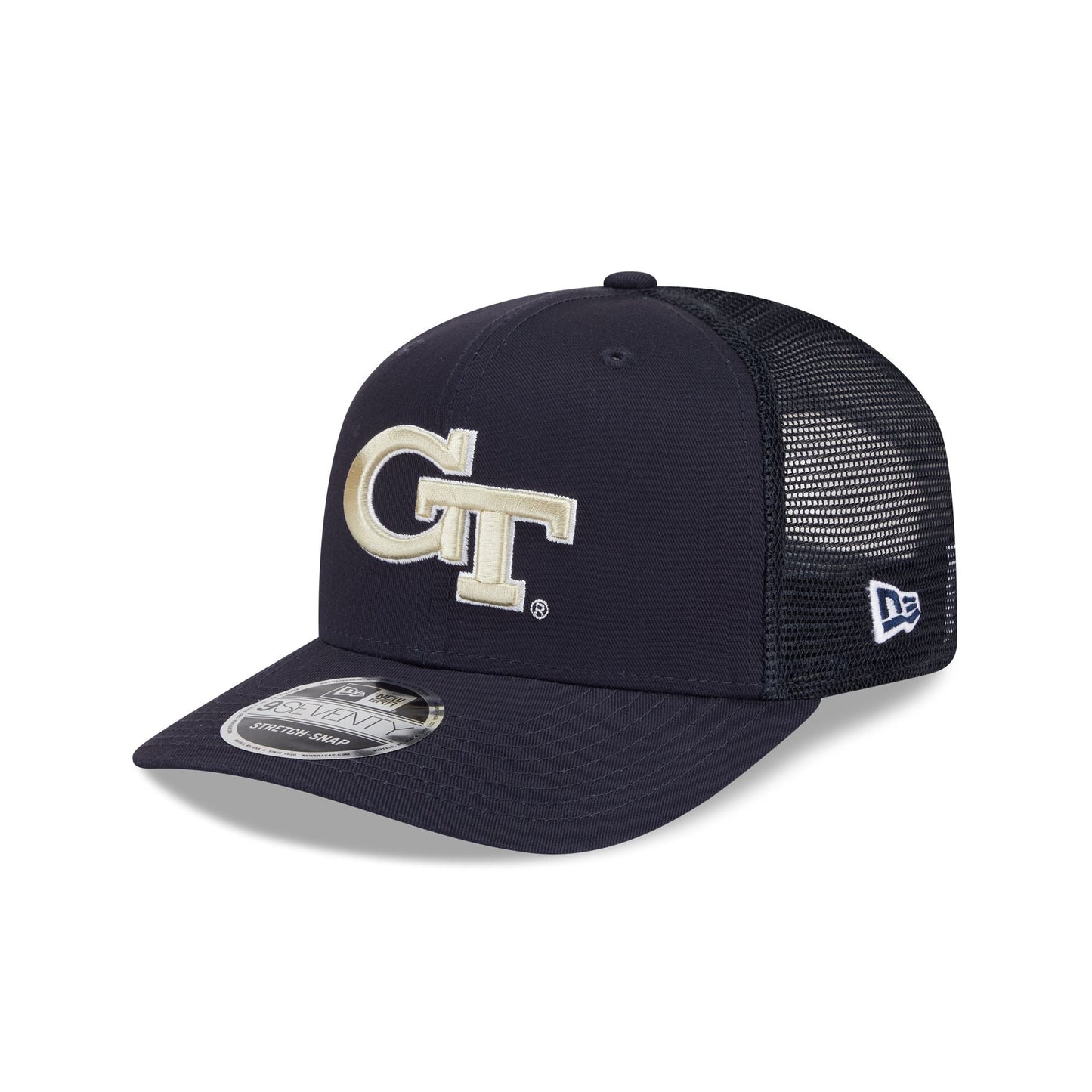 Georgia Tech Yellow Jackets Simple 9SEVENTY Trucker Hat