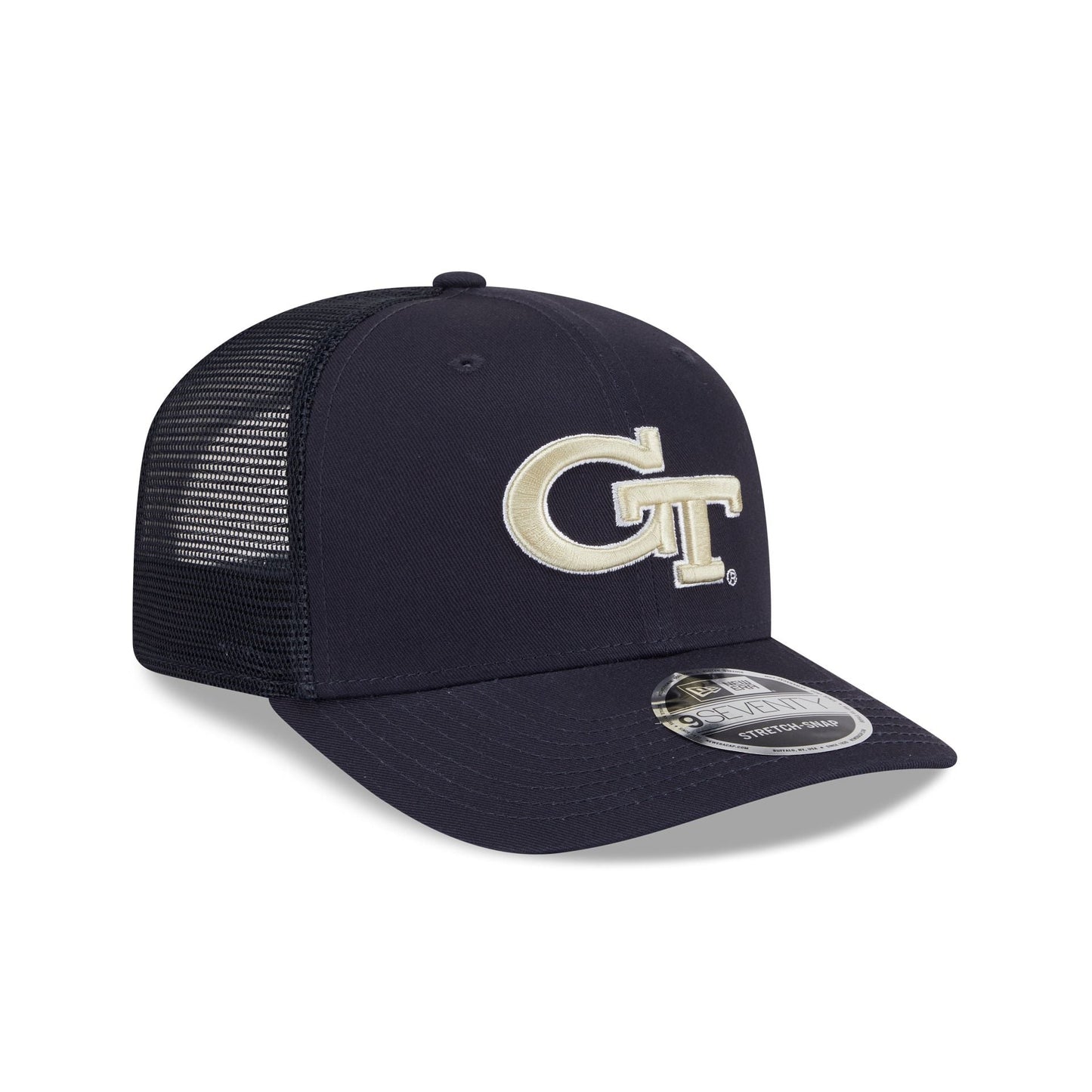 Georgia Tech Yellow Jackets Simple 9SEVENTY Trucker Hat
