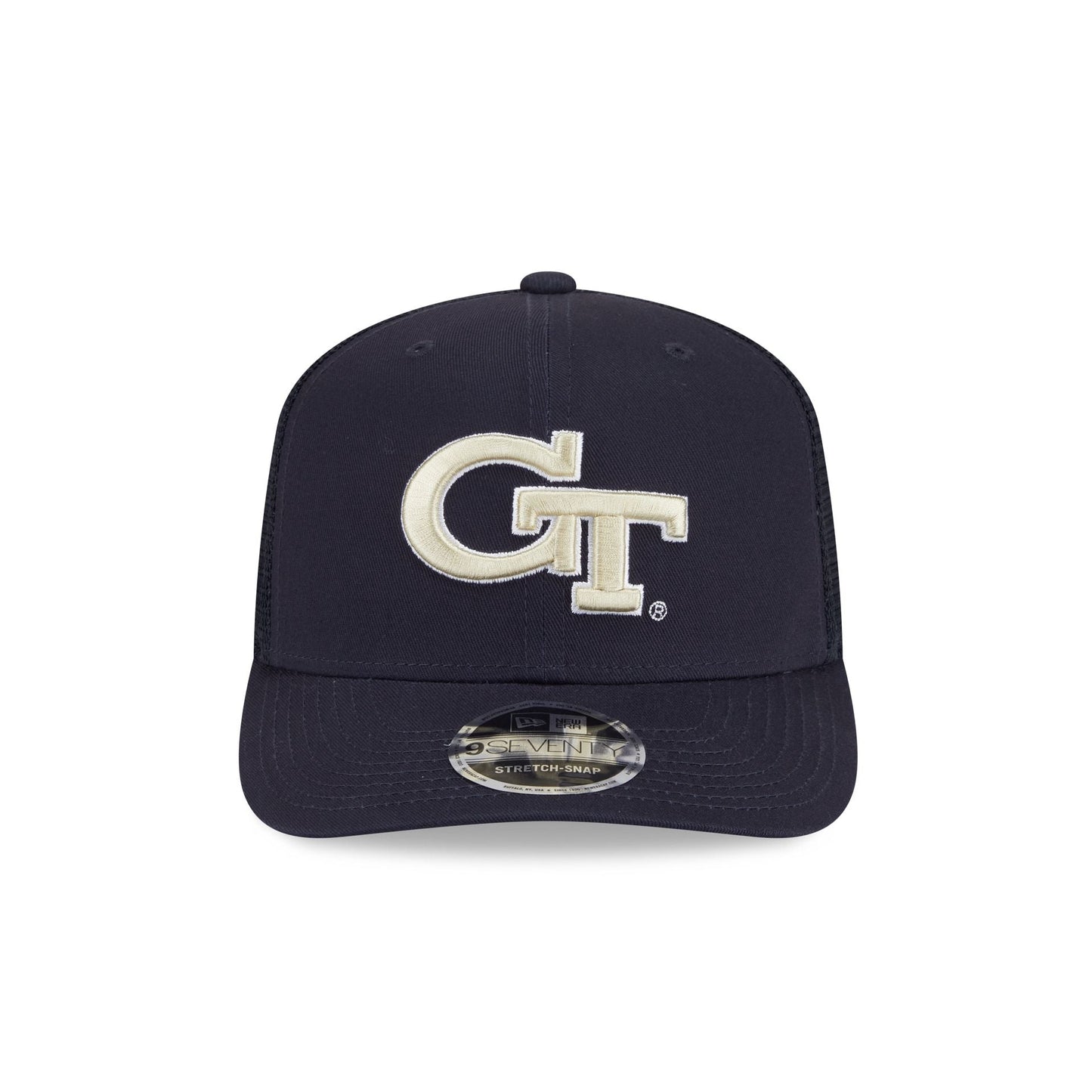 Georgia Tech Yellow Jackets Simple 9SEVENTY Trucker Hat