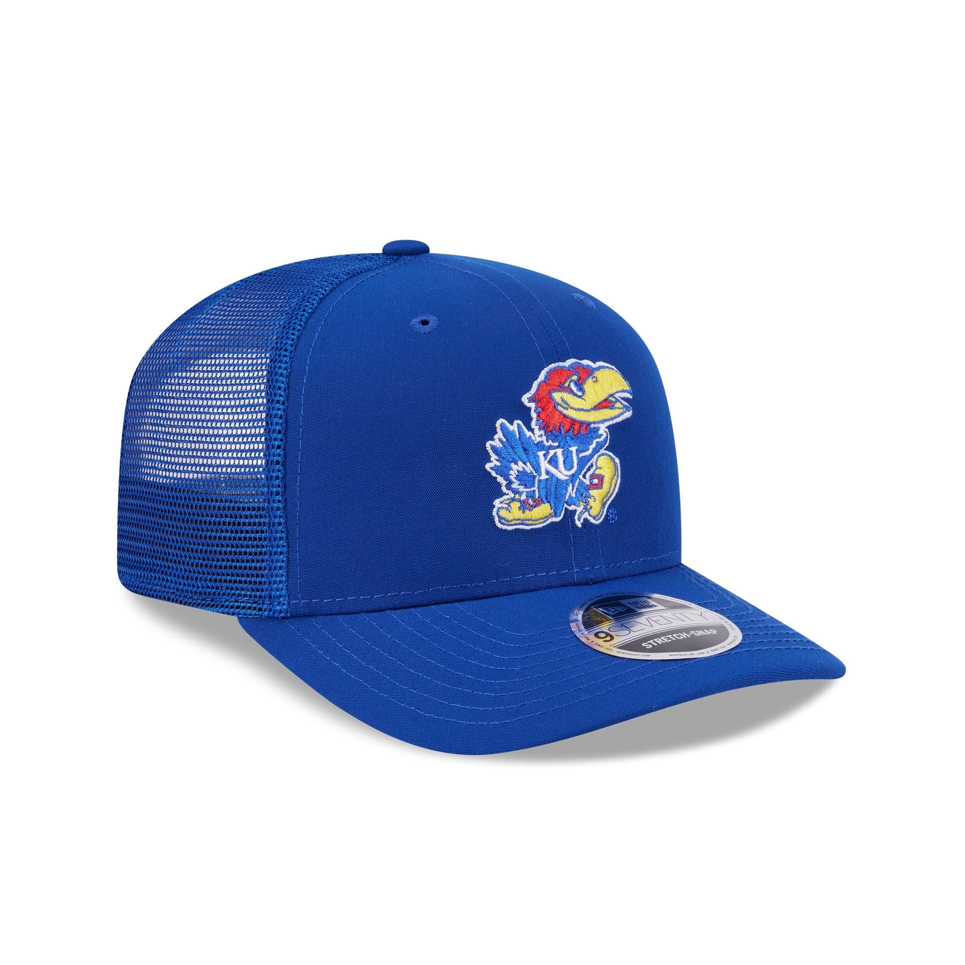 Kansas Jayhawks Simple 9SEVENTY Trucker Hat