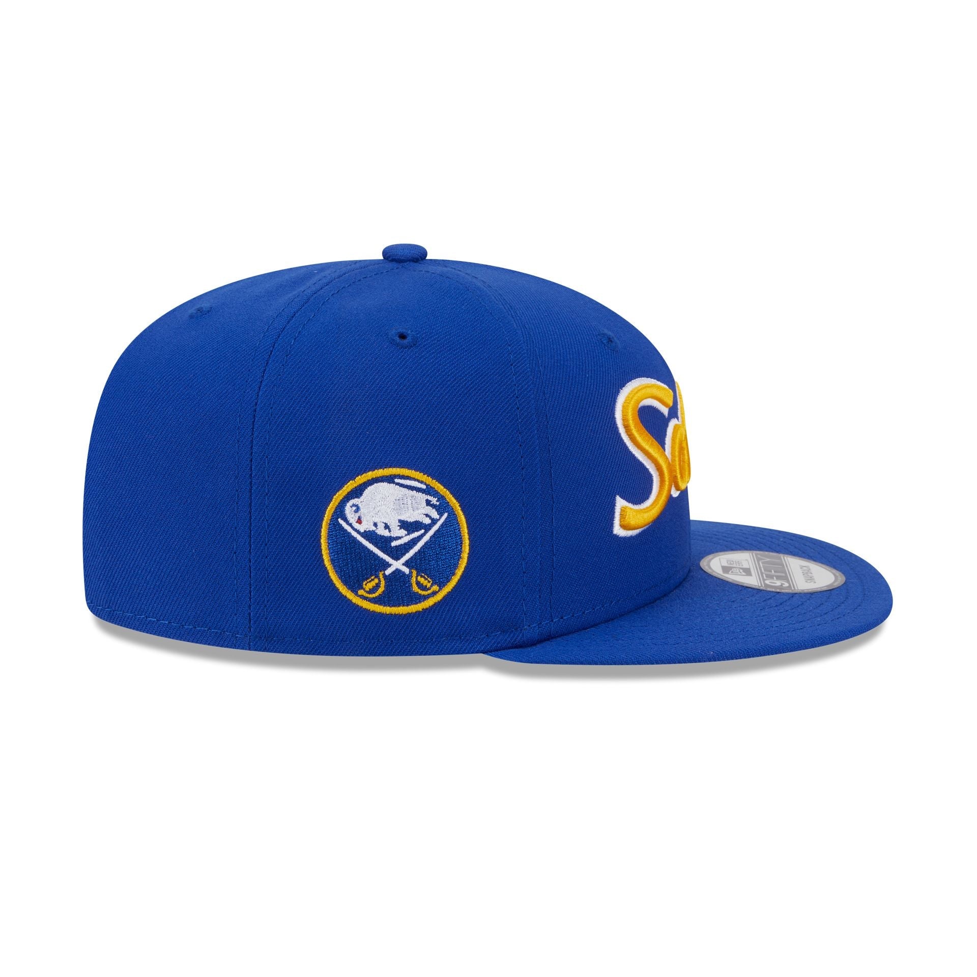 Buffalo Sabres Script Light Royal 9FIFTY Snapback Hat