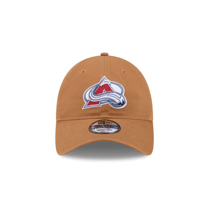 Colorado Avalanche Light Bronze 9TWENTY Adjustable Hat