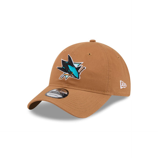 San Jose Sharks Light Bronze 9TWENTY Adjustable Hat