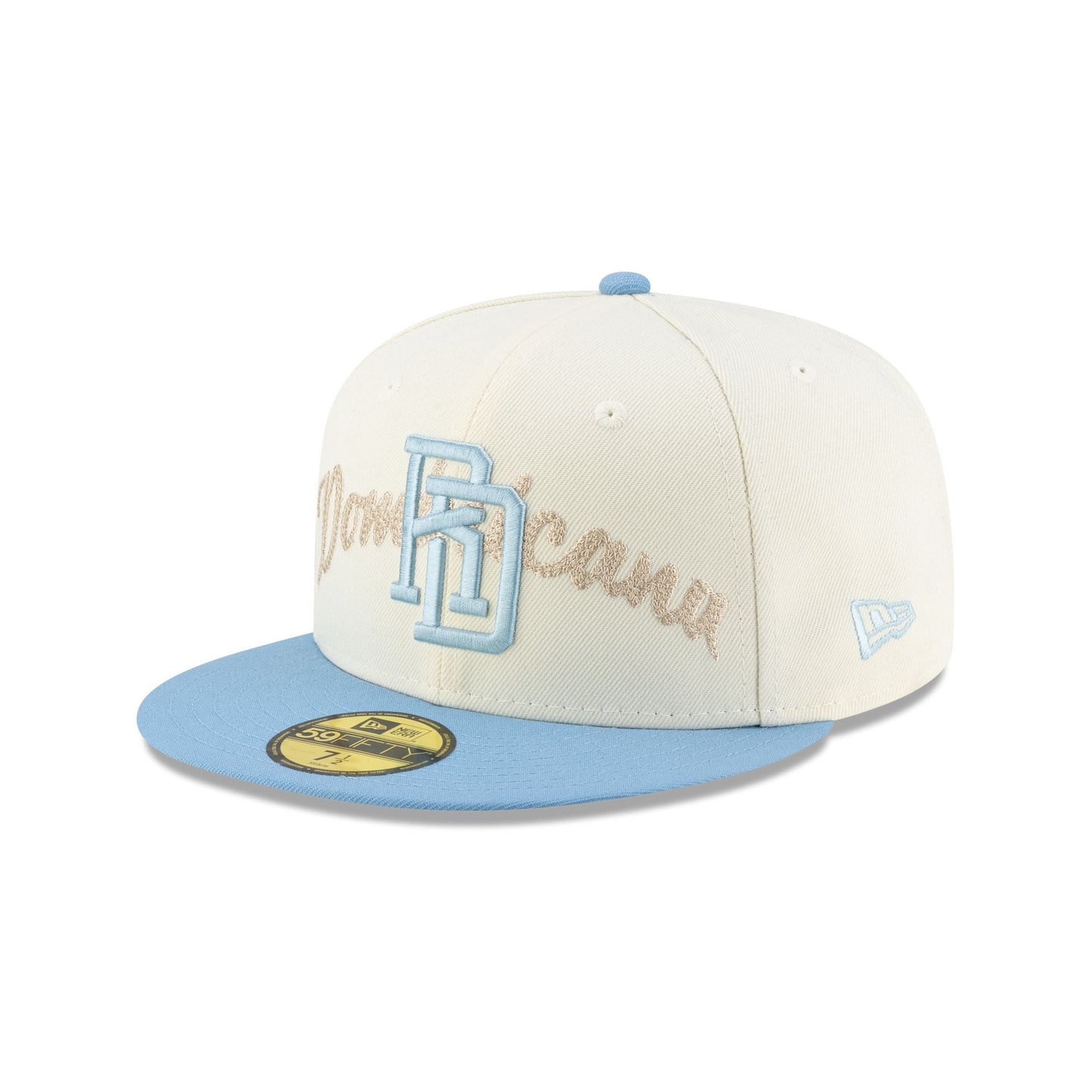 Dominican Republic Chrome Blue 59FIFTY Fitted Hat