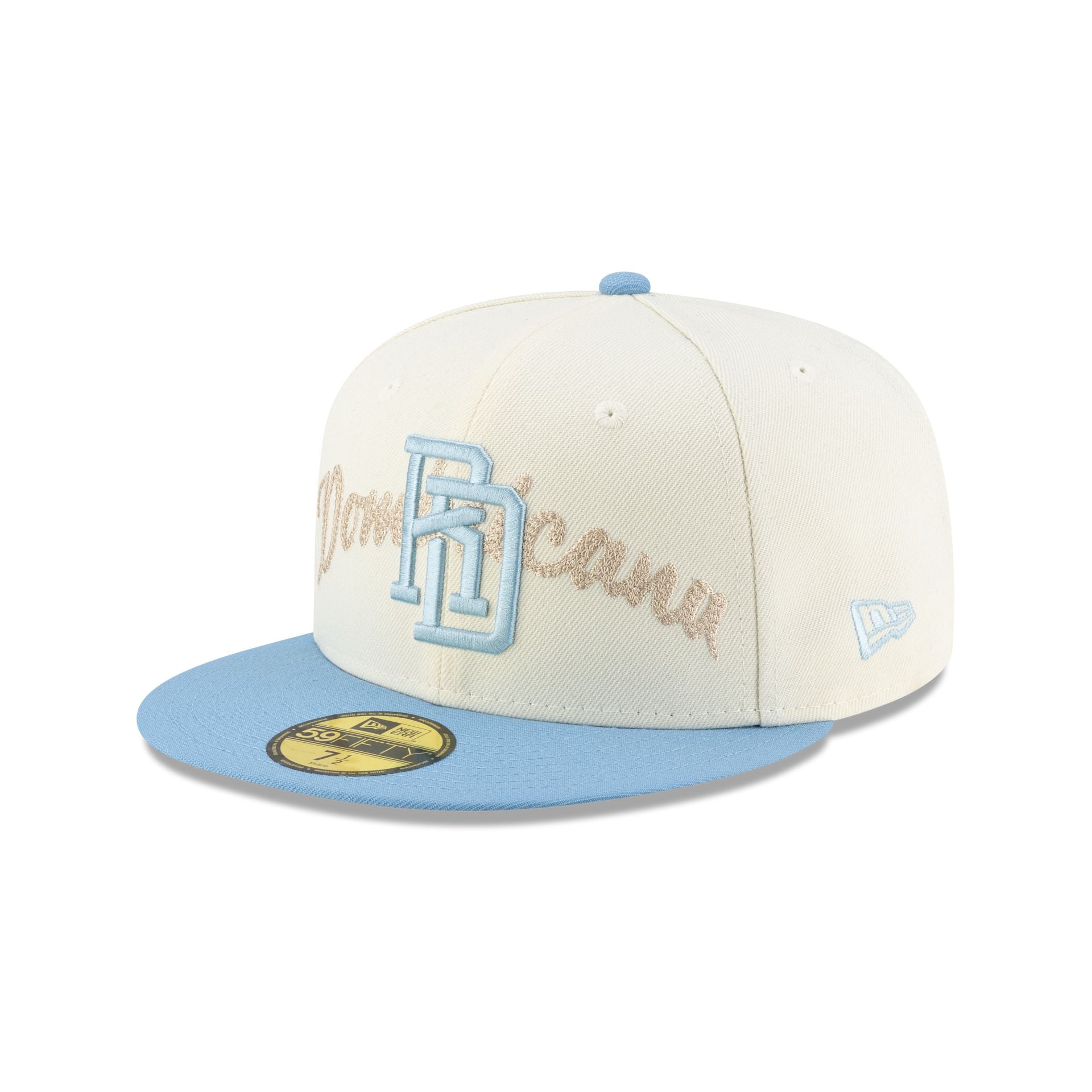 Dominican Republic Chrome Blue 59FIFTY Fitted Hat
