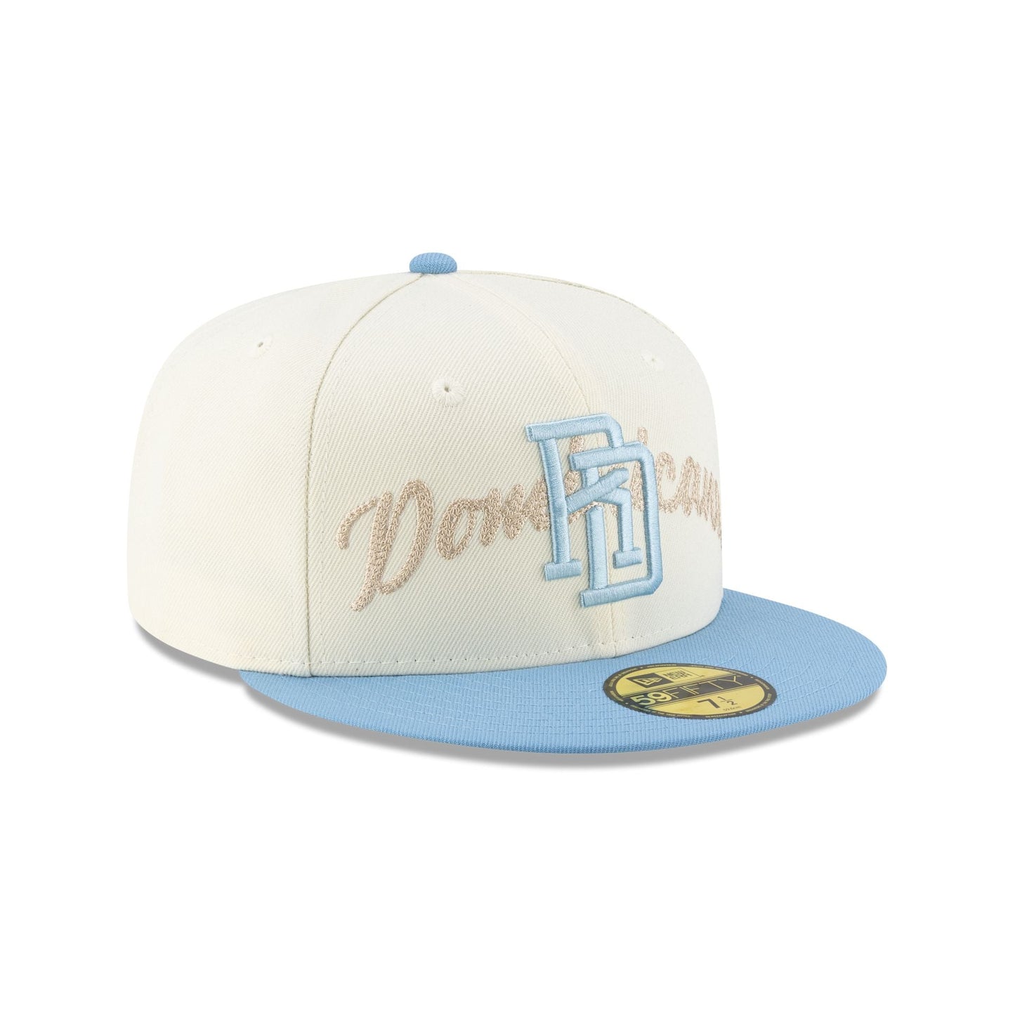 Dominican Republic Chrome Blue 59FIFTY Fitted Hat