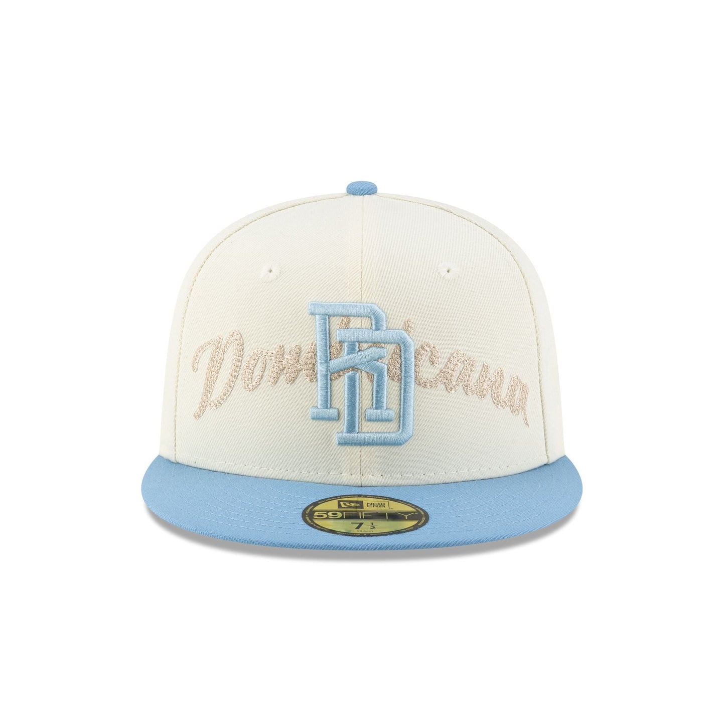 Dominican Republic Chrome Blue 59FIFTY Fitted Hat