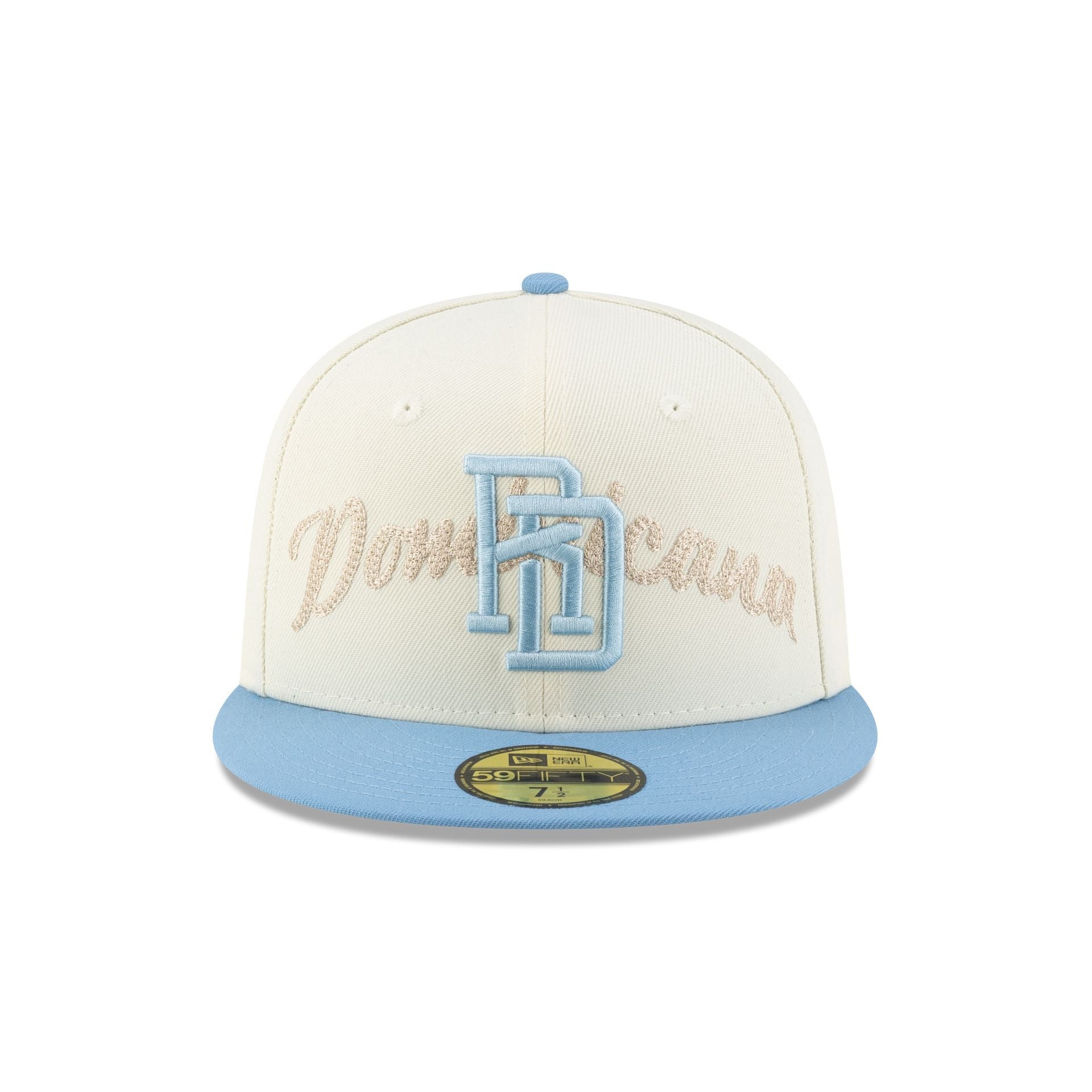 Dominican Republic Chrome Blue 59FIFTY Fitted Hat
