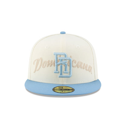 Dominican Republic Chrome Blue 59FIFTY Fitted Hat