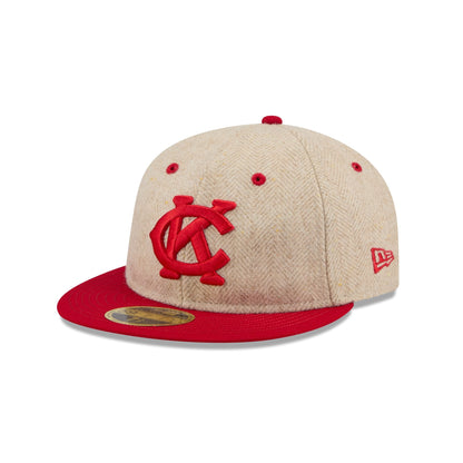 Kansas City Monarchs Jackie Robinson Yorkshire Tweed Retro Crown 59FIFTY Fitted Hat