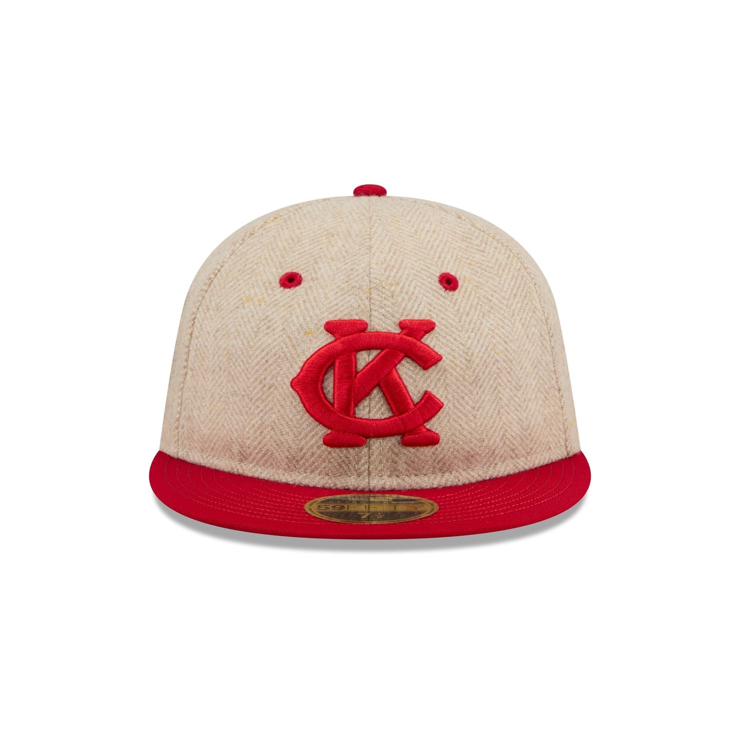 Kansas City Monarchs Jackie Robinson Yorkshire Tweed Retro Crown 59FIFTY Fitted Hat