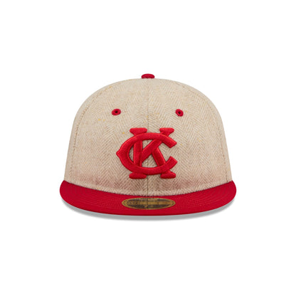 Kansas City Monarchs Jackie Robinson Yorkshire Tweed Retro Crown 59FIFTY Fitted Hat