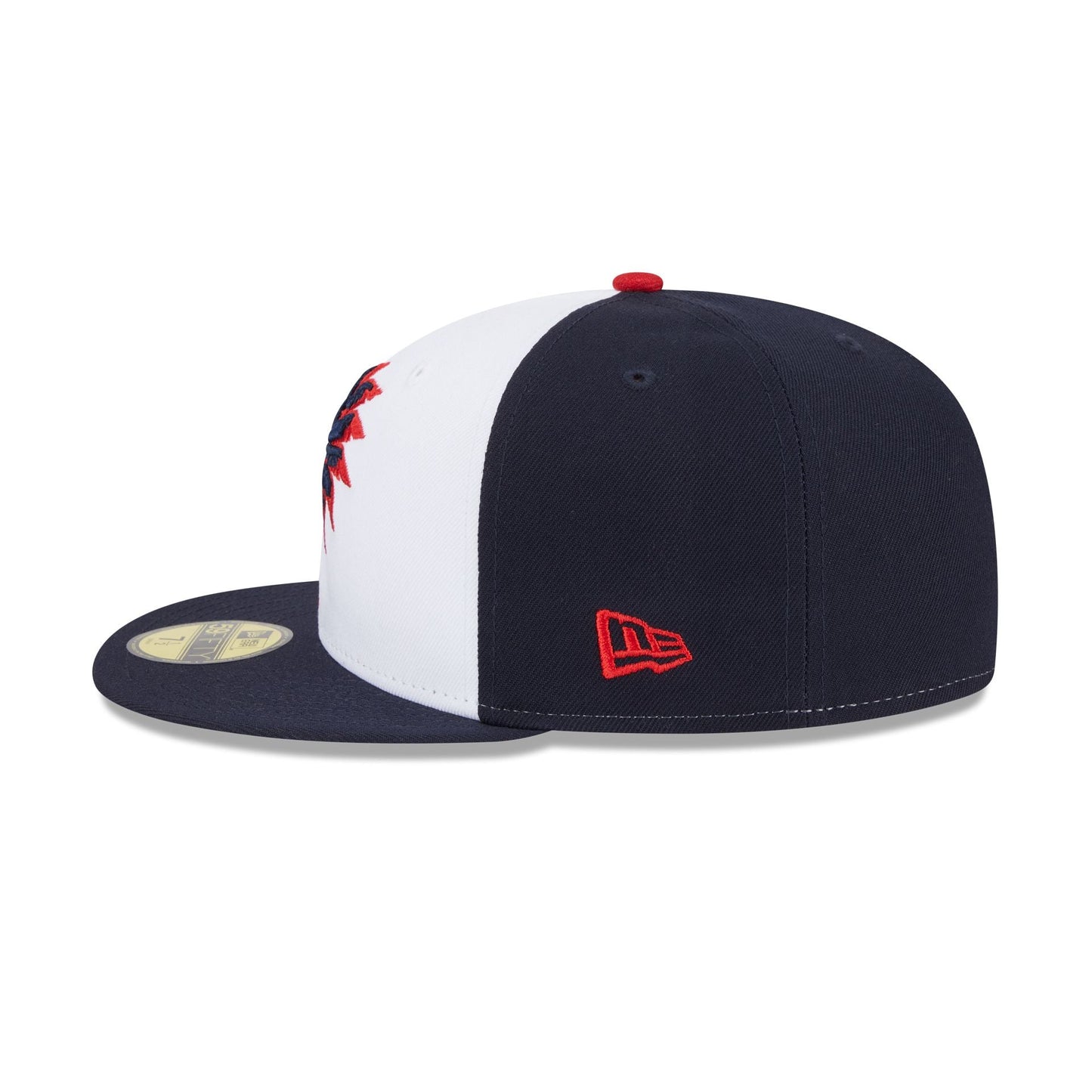 Myrtle Beach Pelicans Theme Night Navy Sidepatch 59FIFTY Fitted Hat