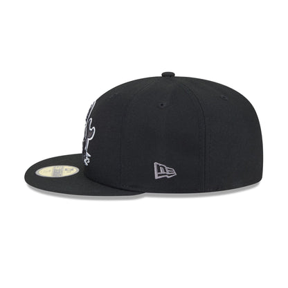 Norfolk Tides Theme Night Black 59FIFTY Fitted Hat