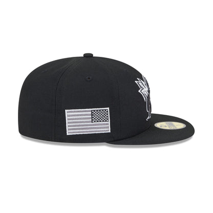 Norfolk Tides Theme Night Black 59FIFTY Fitted Hat