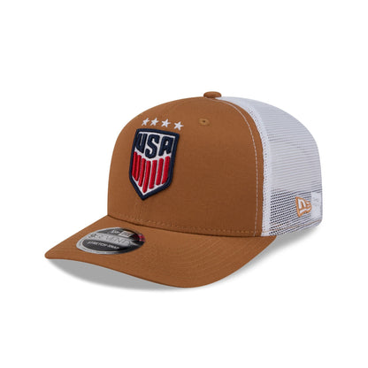 U.S. Soccer Women's National Team Light Bronze 9SEVENTY Trucker Hat
