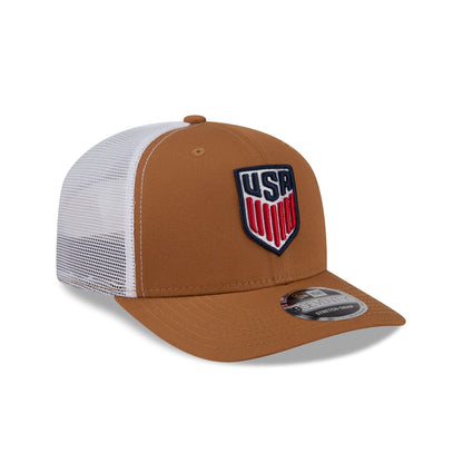 U.S. Soccer Men's National Team Light Bronze 9SEVENTY Trucker Hat