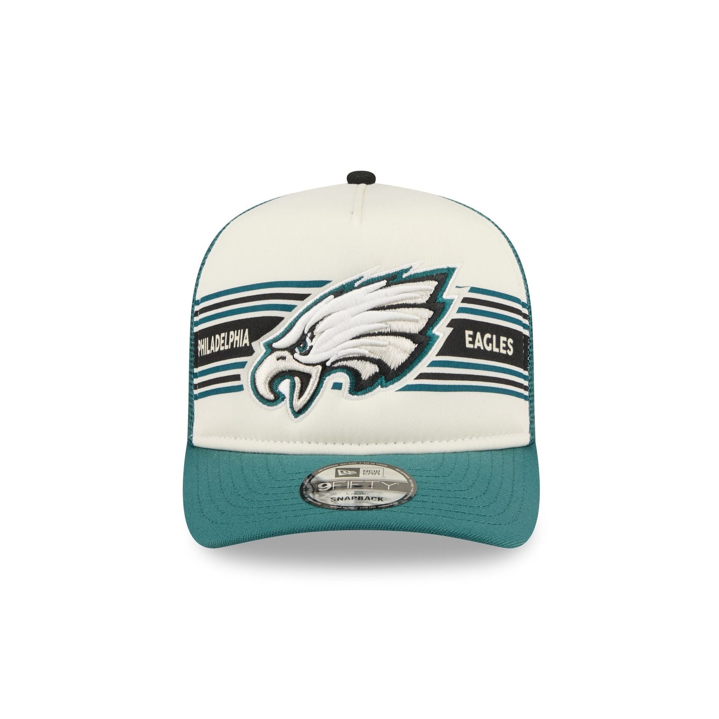 Philadelphia Eagles Banner 9FIFTY A-Frame Trucker Hat