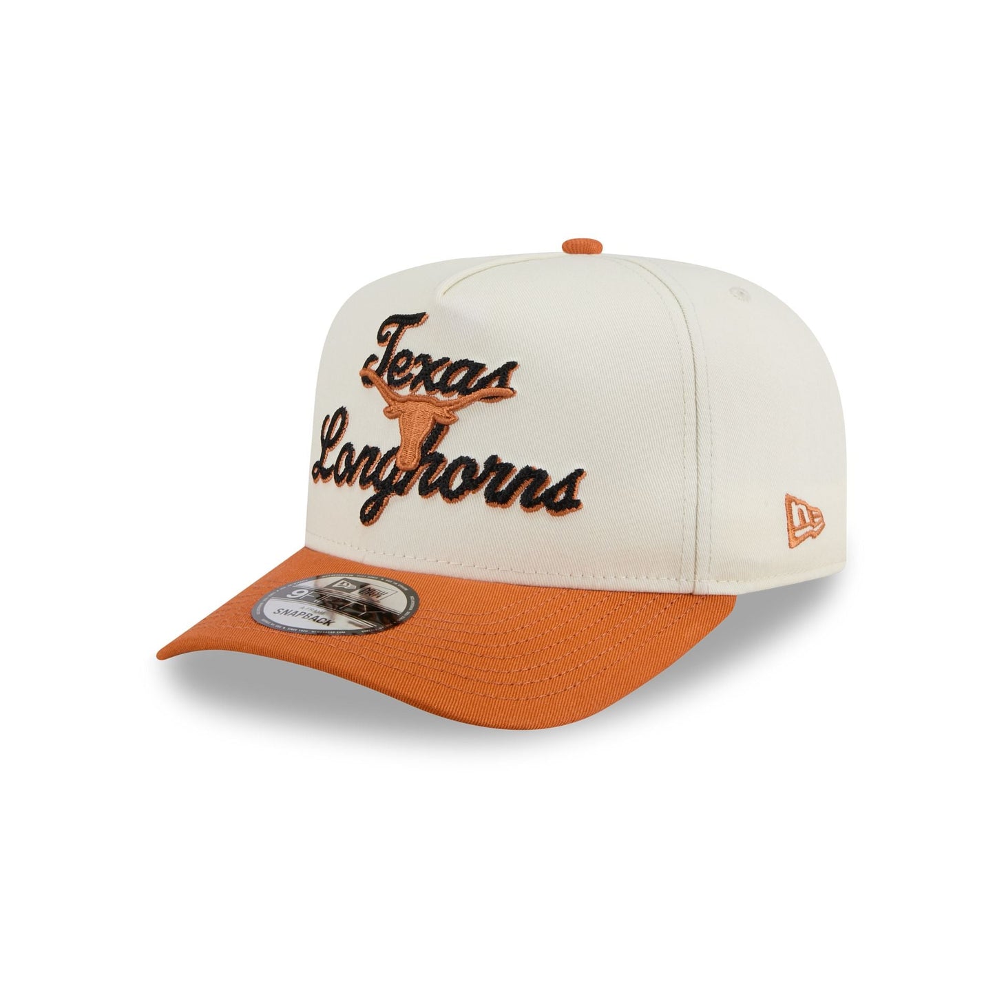Texas Longhorns Chainstitch 9FIFTY A-Frame Snapback Hat
