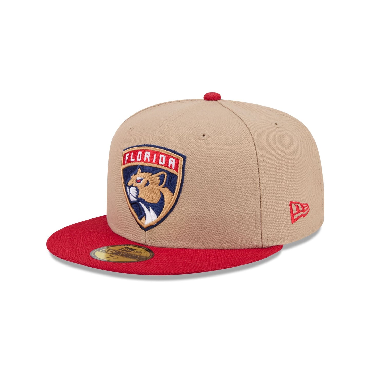 Florida Panthers Camel 59FIFTY Fitted Hat