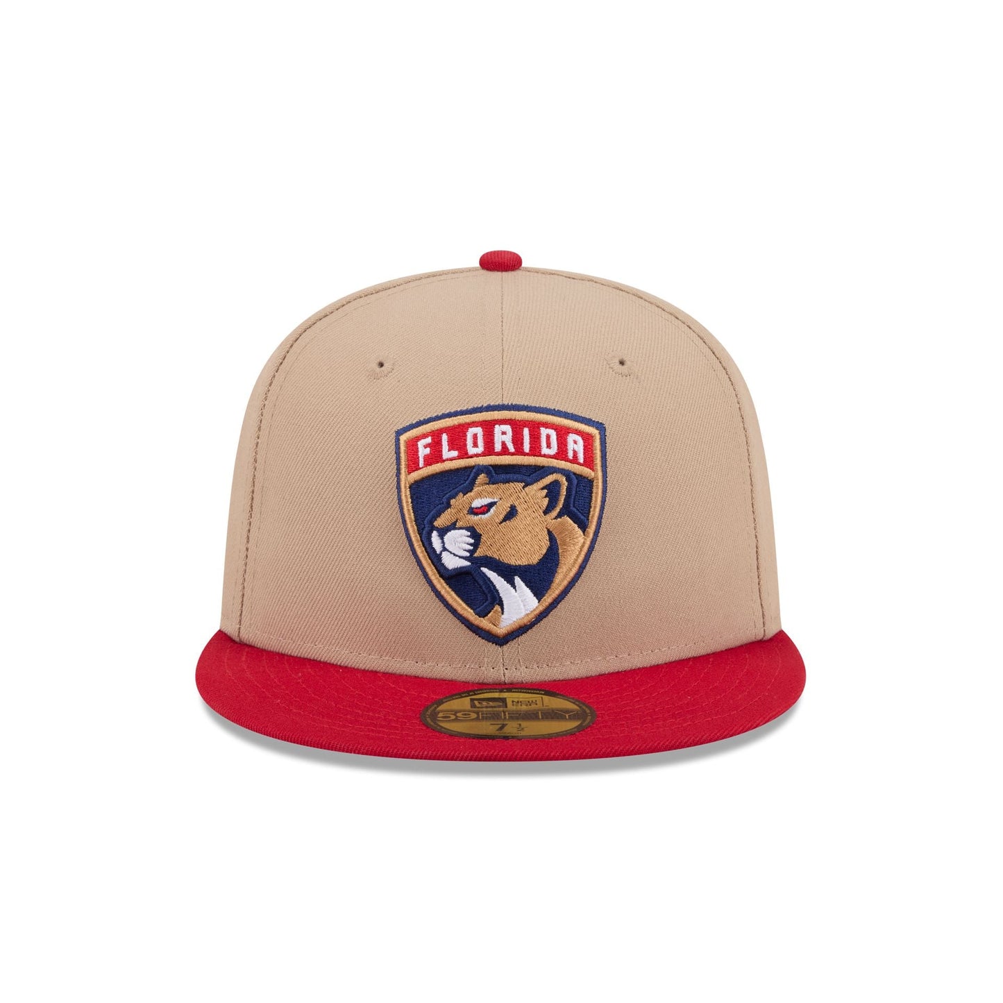 Florida Panthers Camel 59FIFTY Fitted Hat