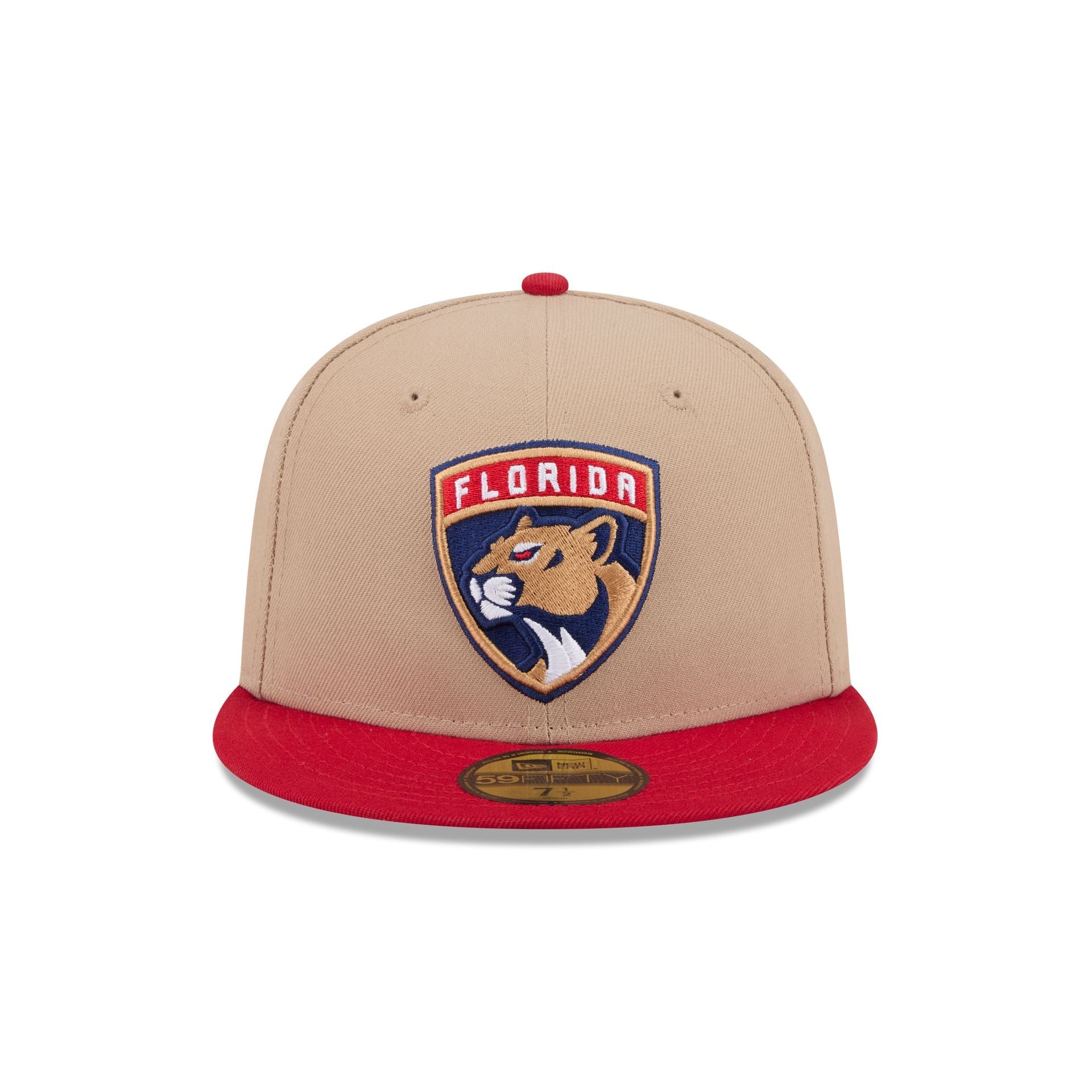 Florida Panthers Camel 59FIFTY Fitted Hat
