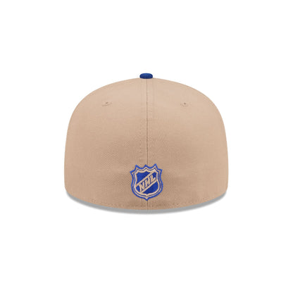 Edmonton Oilers Camel 59FIFTY Fitted Hat