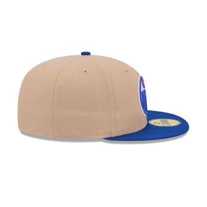 Edmonton Oilers Camel 59FIFTY Fitted Hat