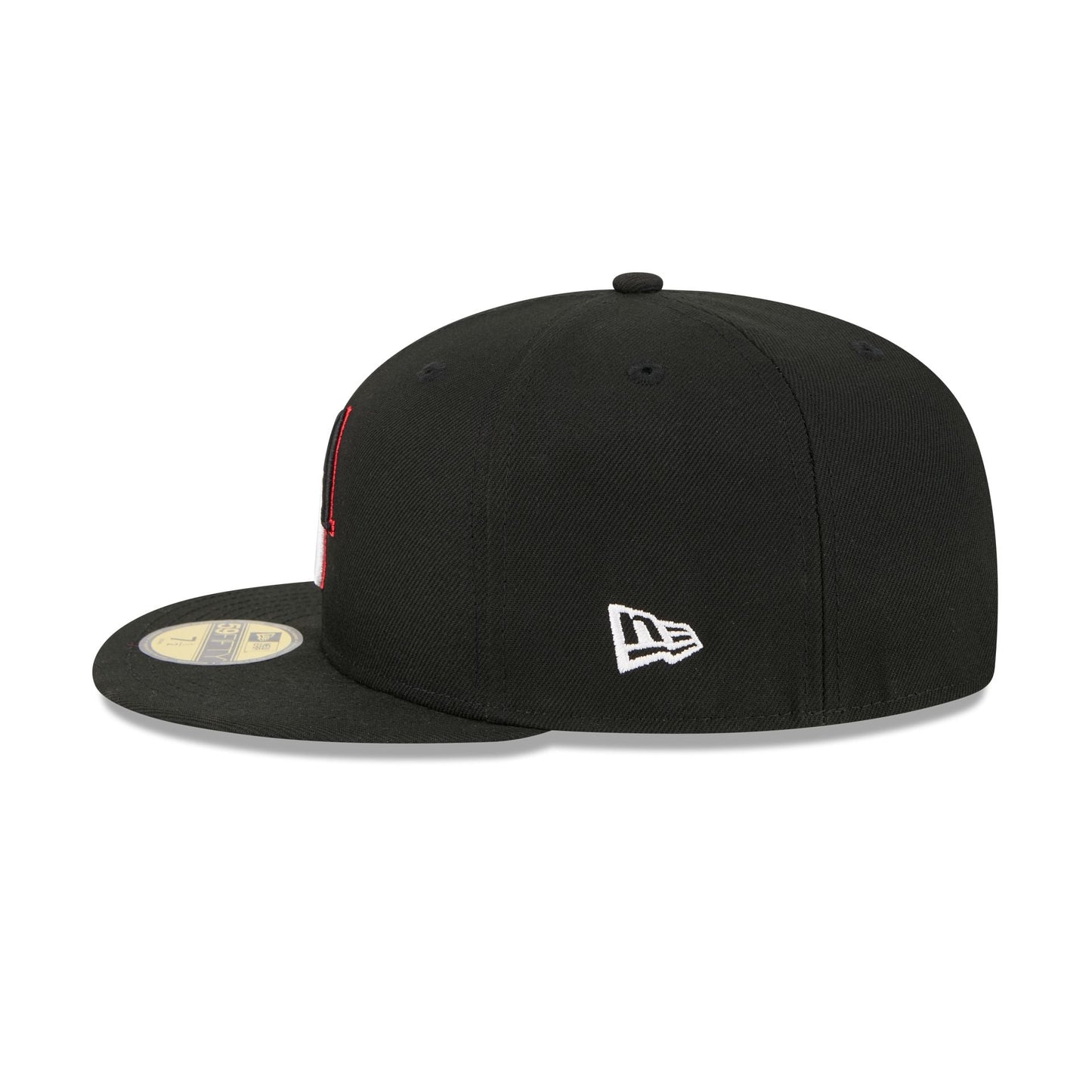 Clark Atlanta Panthers Go-To Black 59FIFTY Fitted Hat