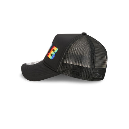 Buffalo Bills Rainbow Wordmark 9FORTY A-Frame Trucker Hat