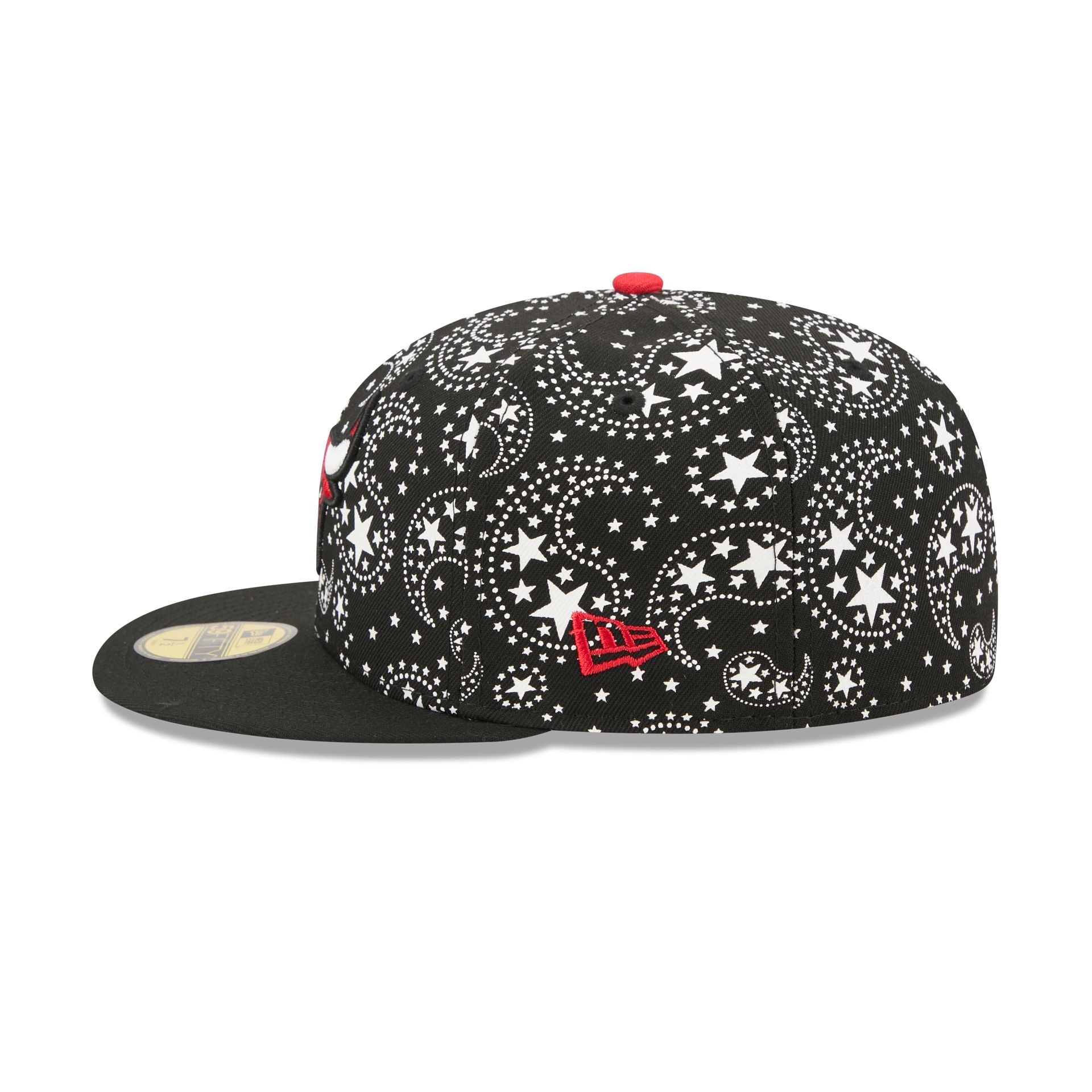 Chicago Bulls Star Studded 59FIFTY Fitted Hat