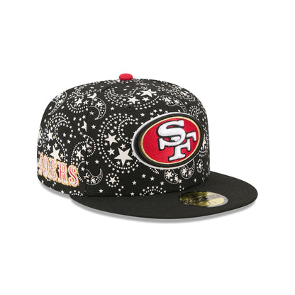 San Francisco 49ers Star Studded 59FIFTY Fitted Hat